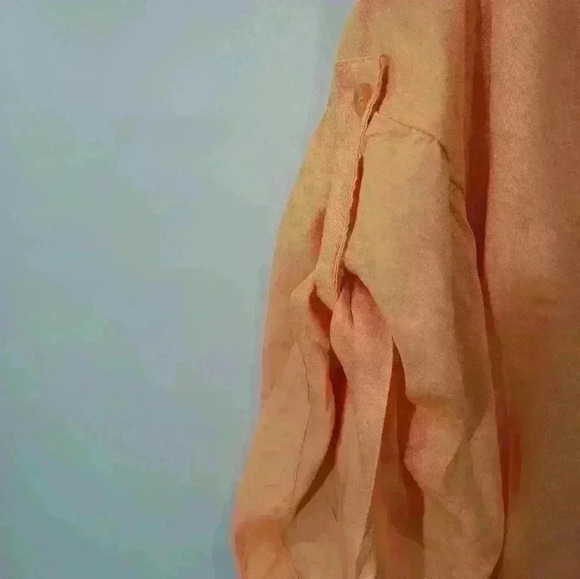 Charlotte Russe Orange Sherbert, SzM Top - Picture 4 of 12